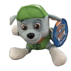 Nickelodeon Paw Patrol Rocky Mini Plush Spin Master 5 -6” Tall